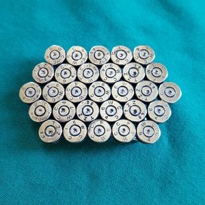 45 calibur bullethead belt buckle hand crafted